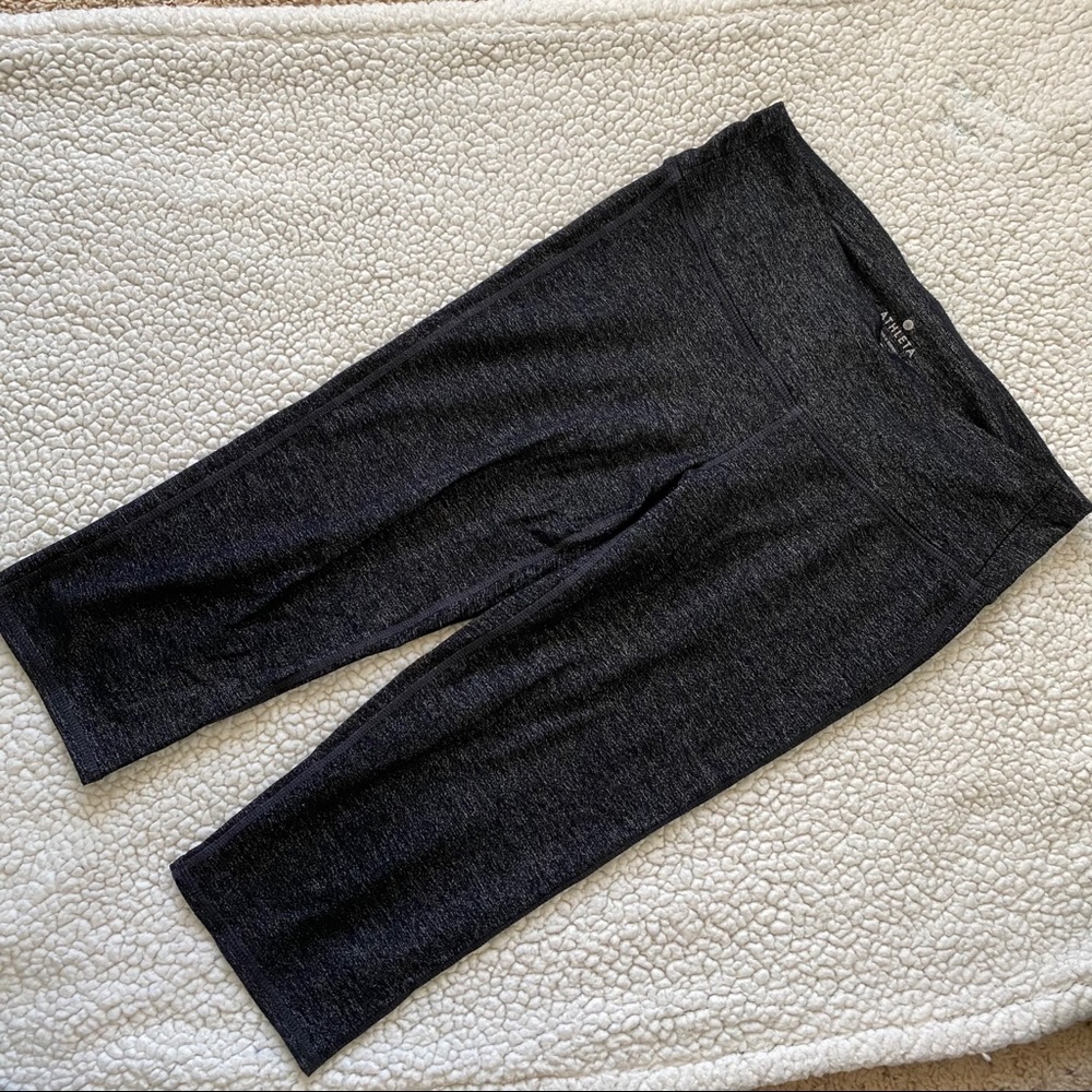 Athleta Capri Black Leggings